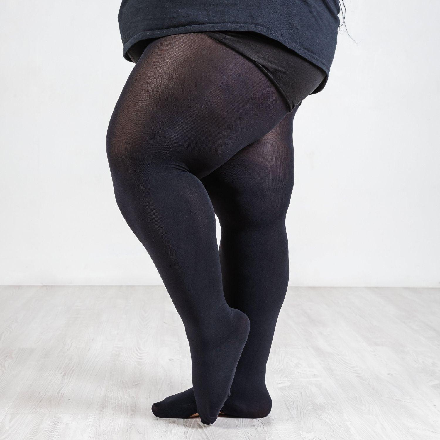 Convertible Dance Tights - Black - Image 8