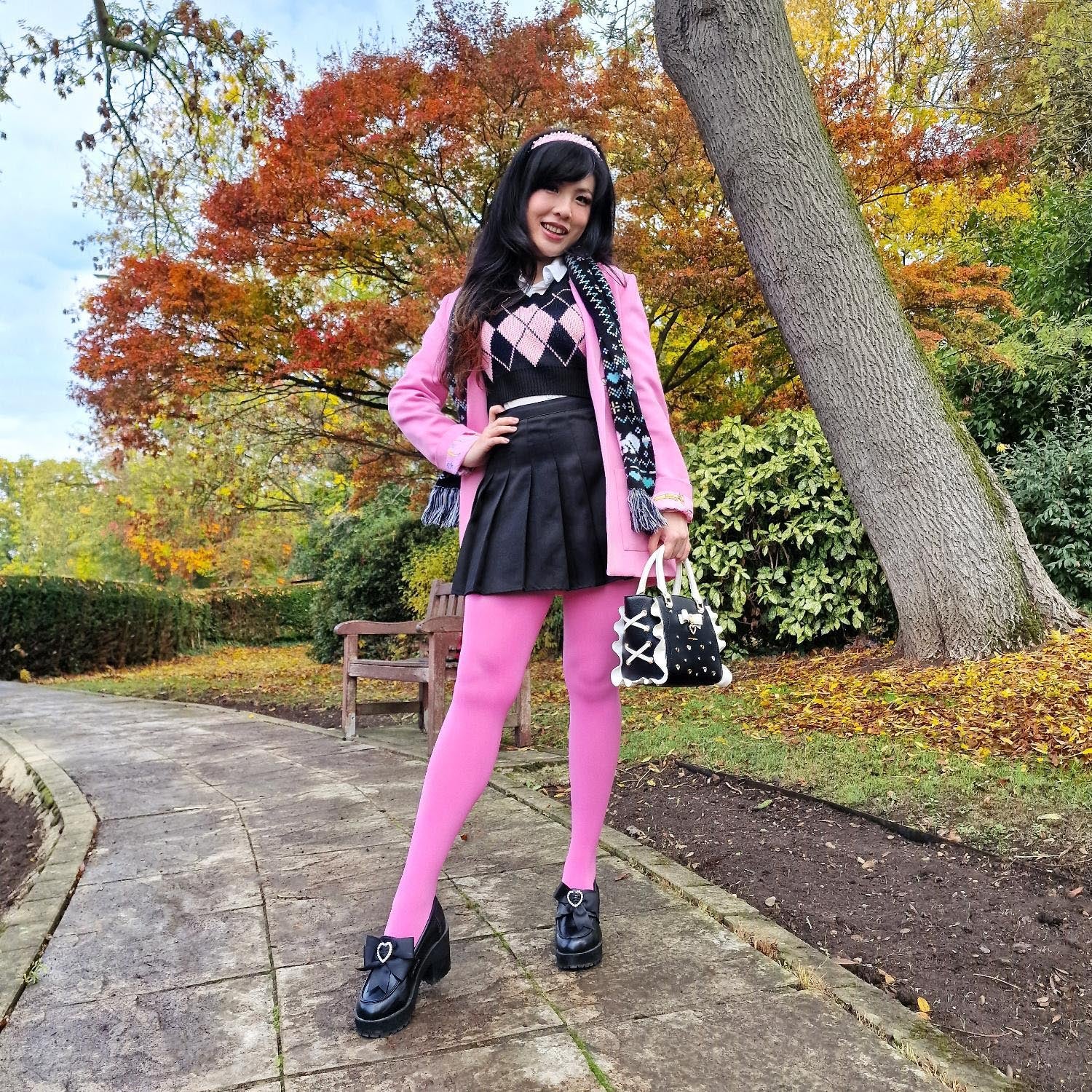 120 Denier Tights - Pink Lady - Image 5