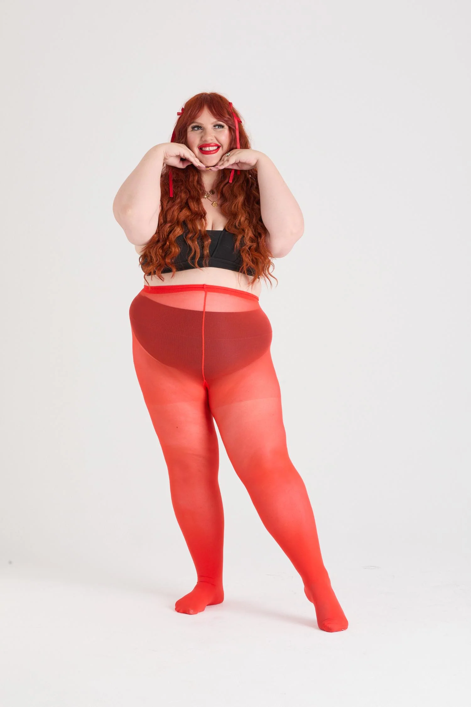 50 Denier Tights - Sangria - Image 8