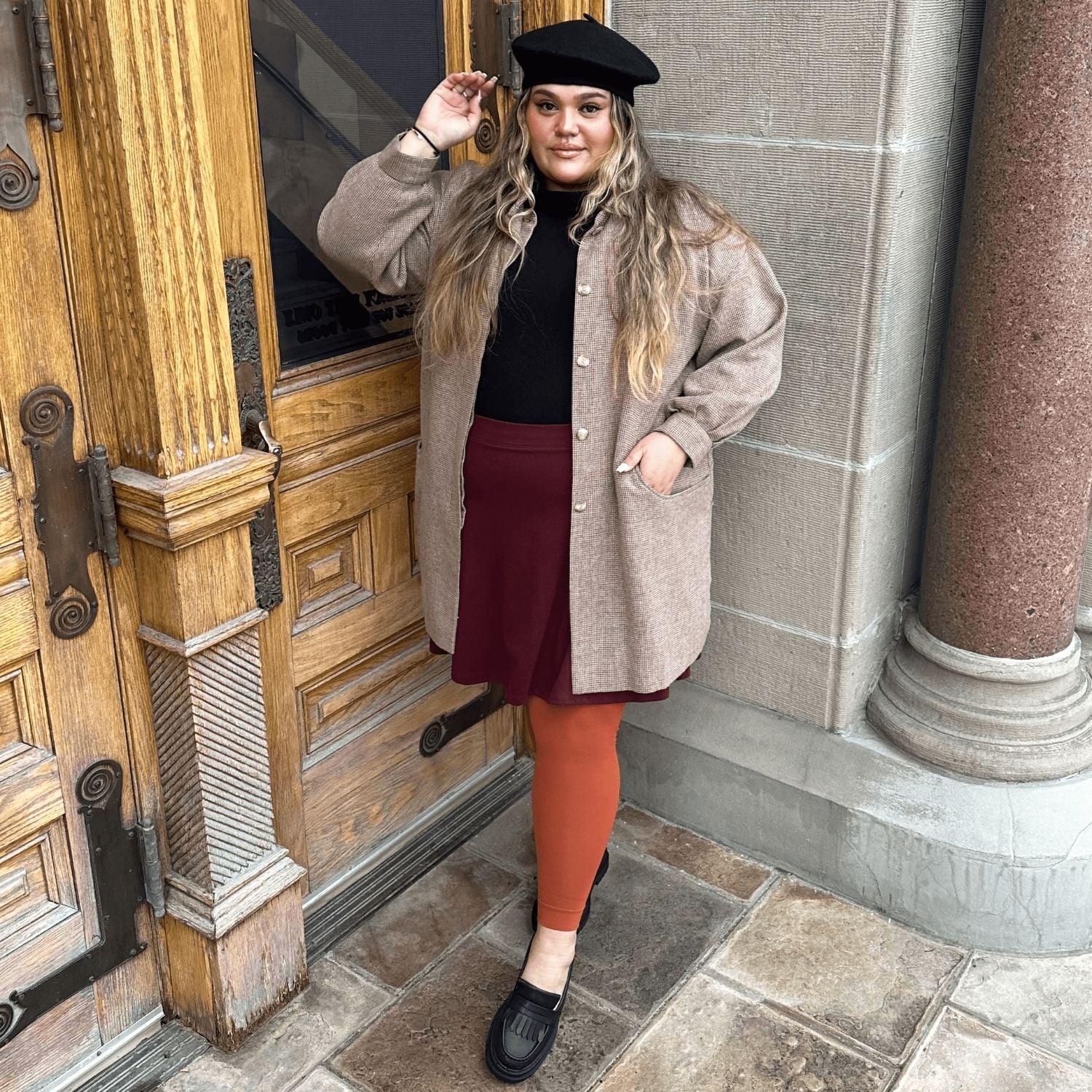 Footless Tights - Butternut - Image 9