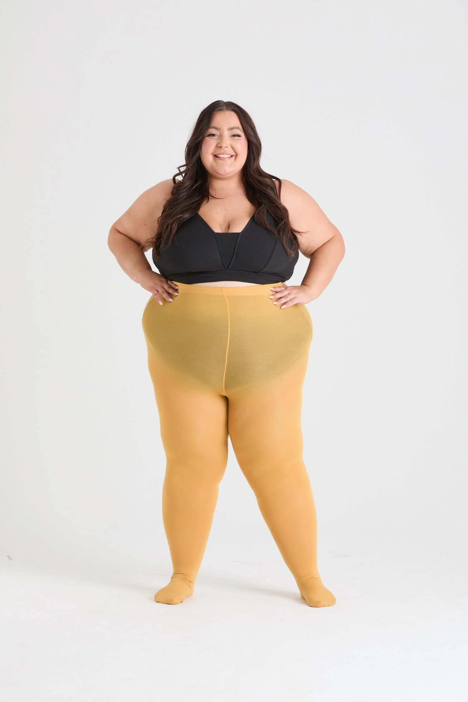 80 Denier Tights - Colonel Mustard - Image 16
