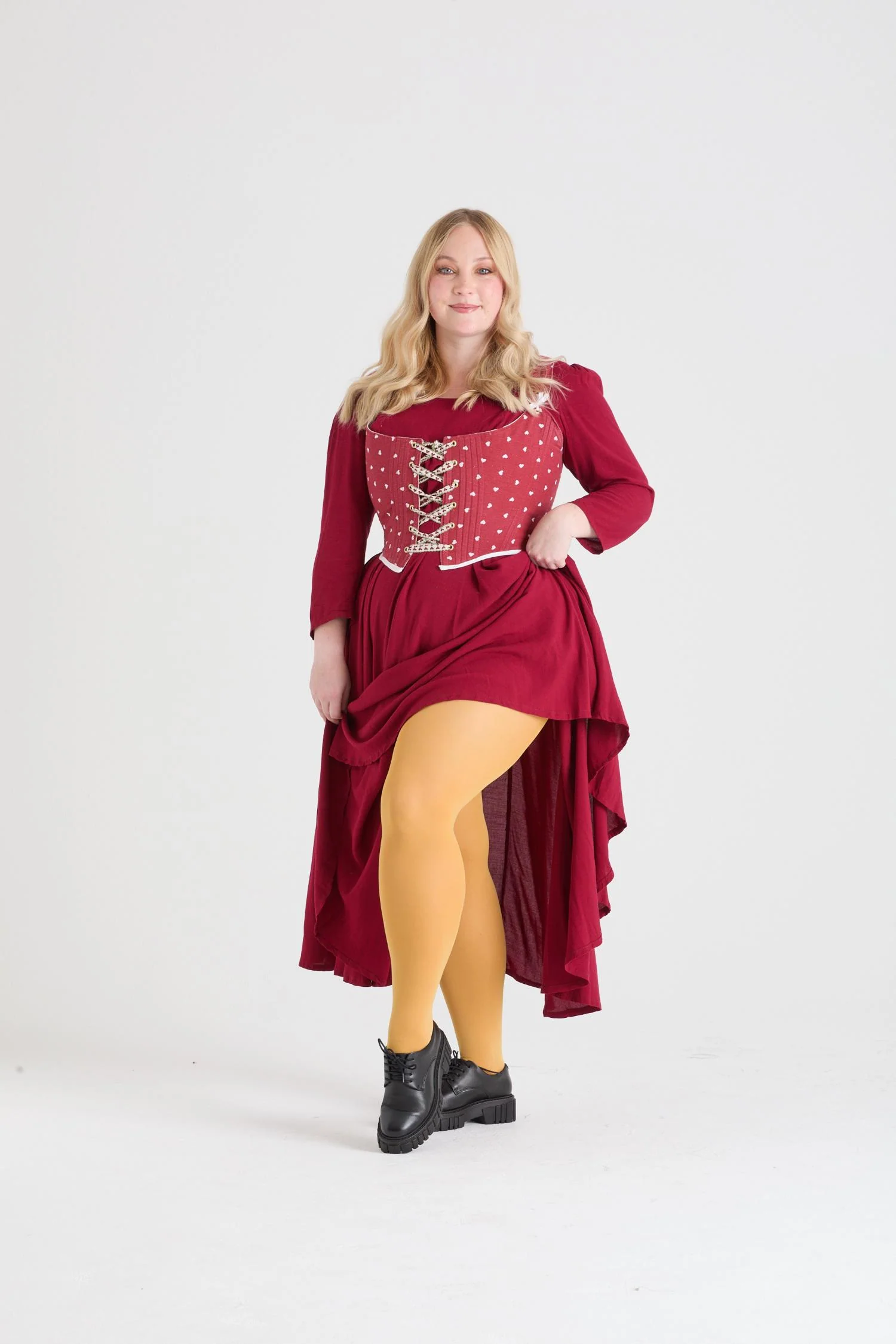 80 Denier Tights - Colonel Mustard - Image 7