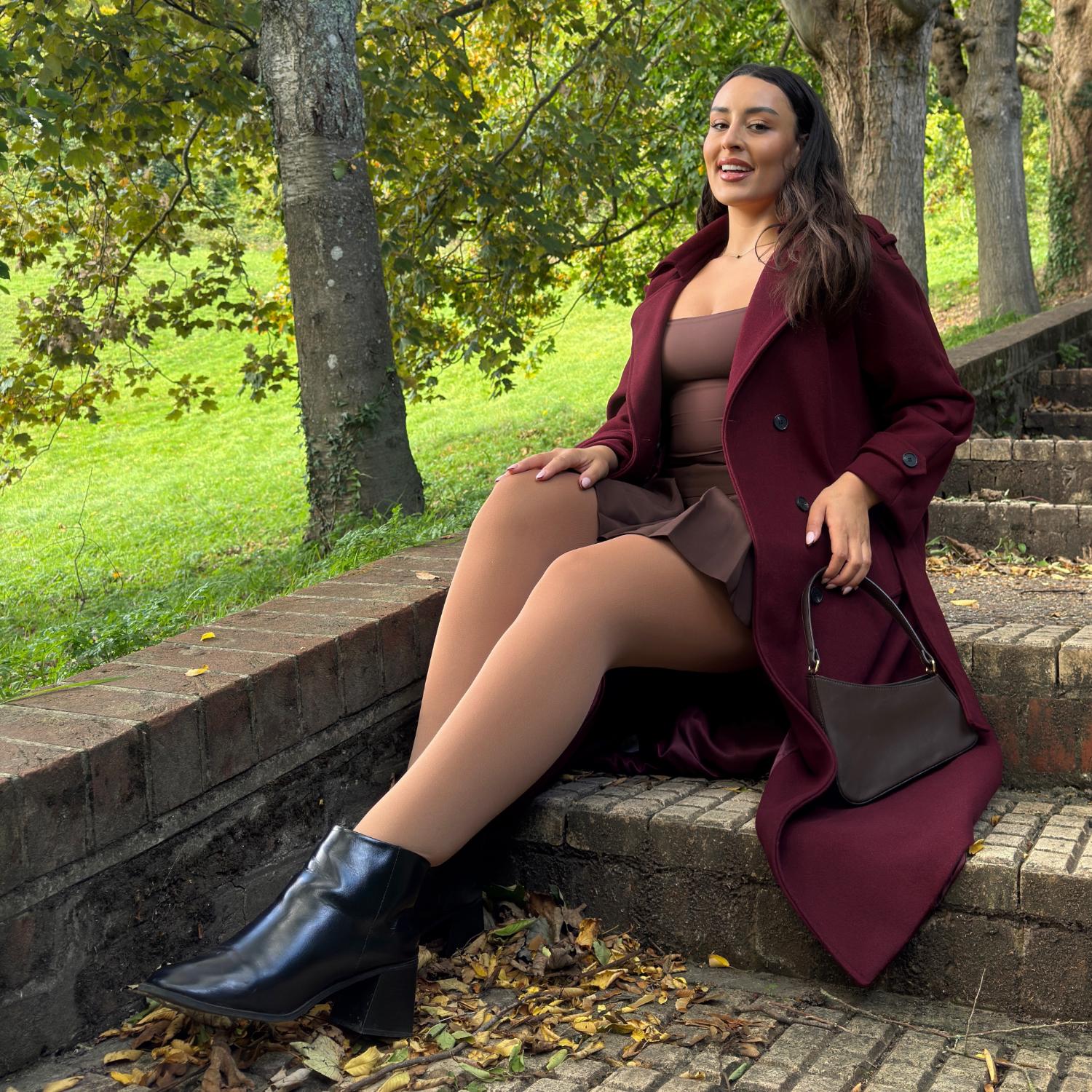 80 Denier Tights - Mocha - Image 3