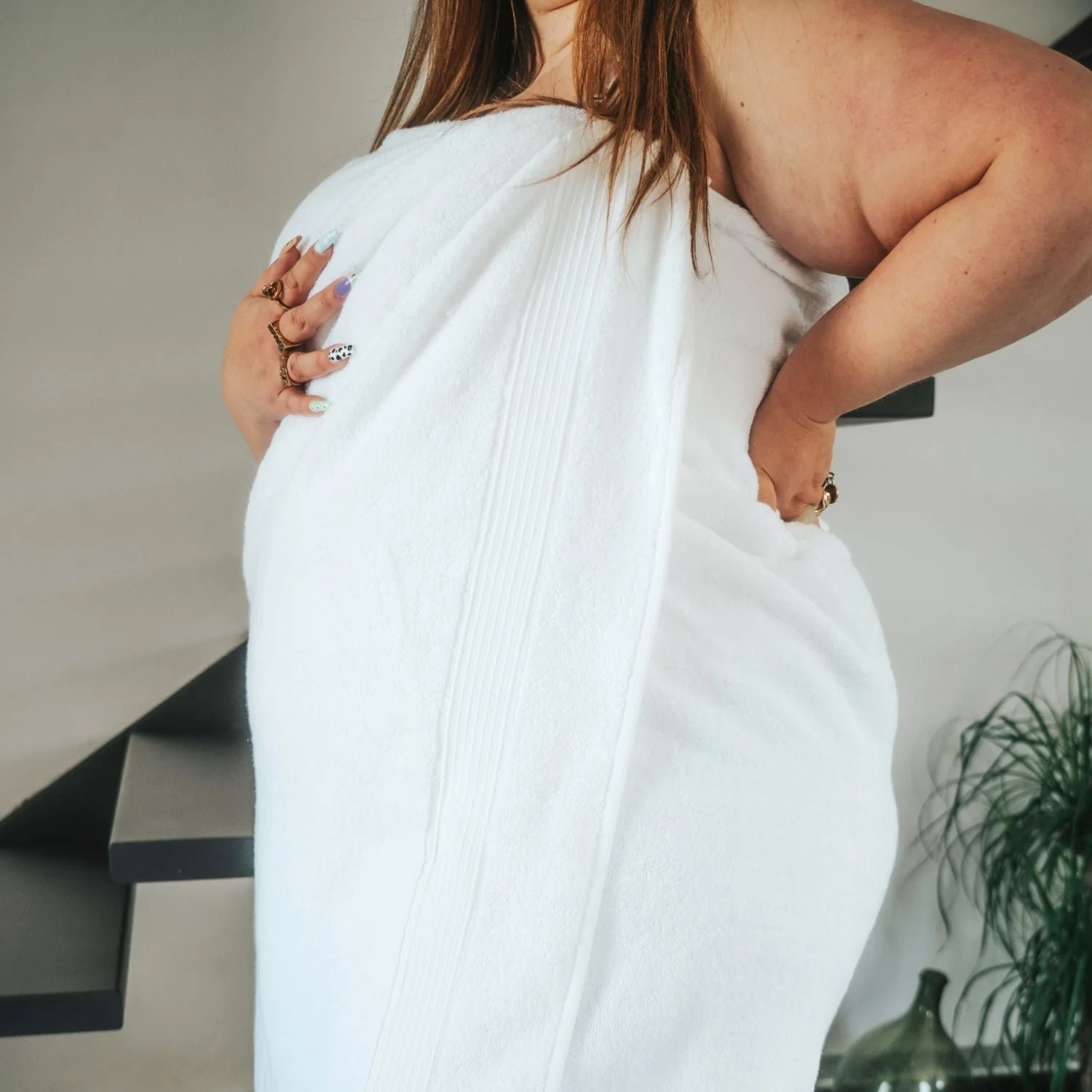 Big Softee Towel - White - Image 14