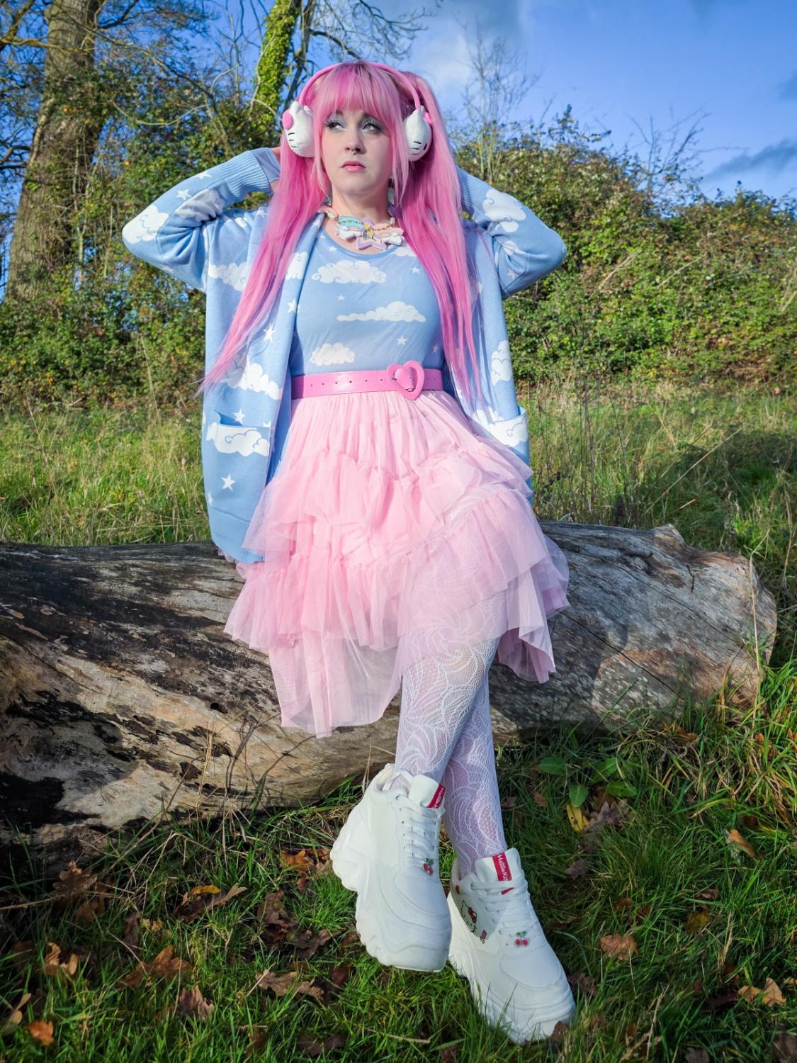 Cotton Rich Cardigan - Cloud - Image 3