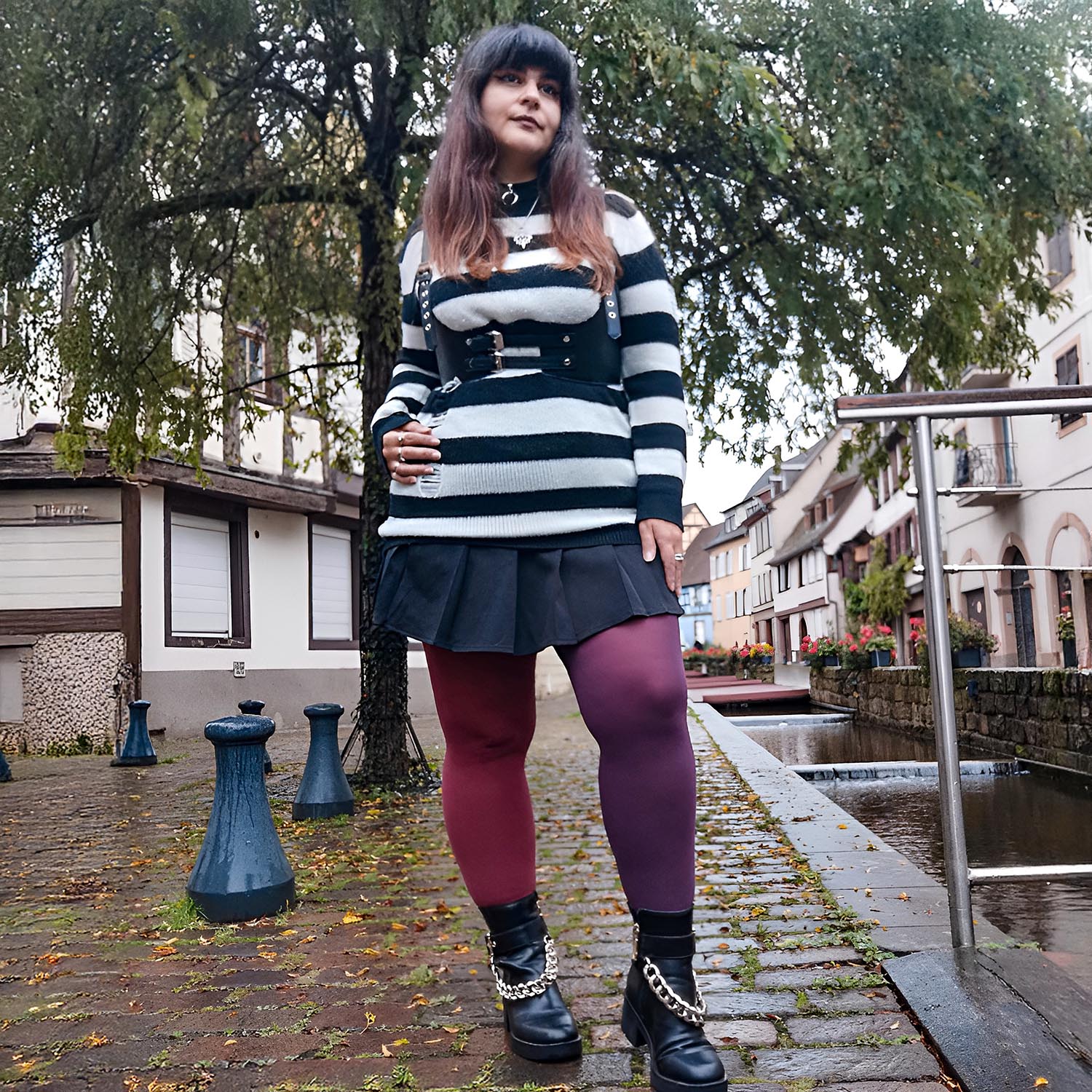 Duo Tights - Plurgundy - Image 2