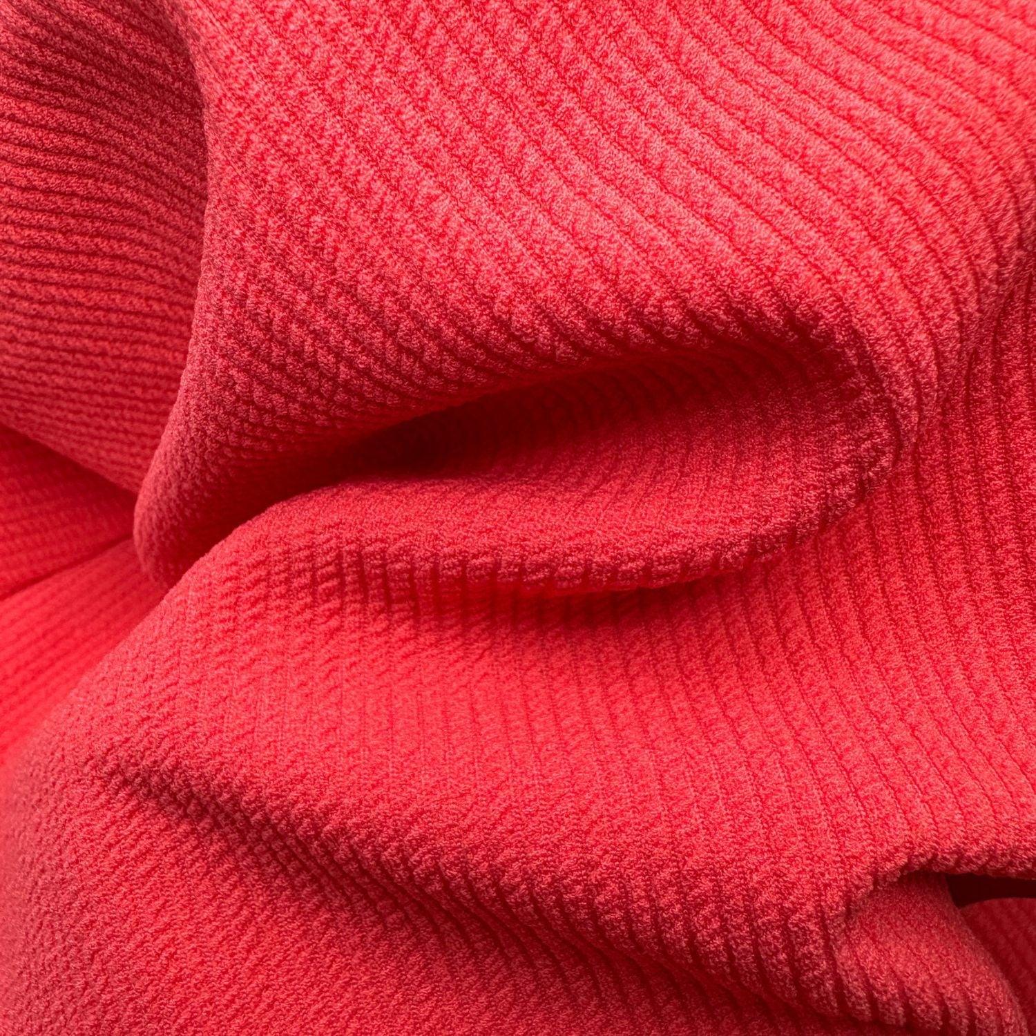 Hasta La Vista Rib Bikini Bottoms - Coral - Image 11