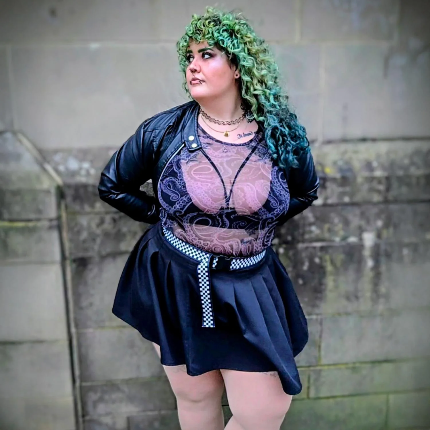 Kraken's Embrace Mesh Top - Image 13