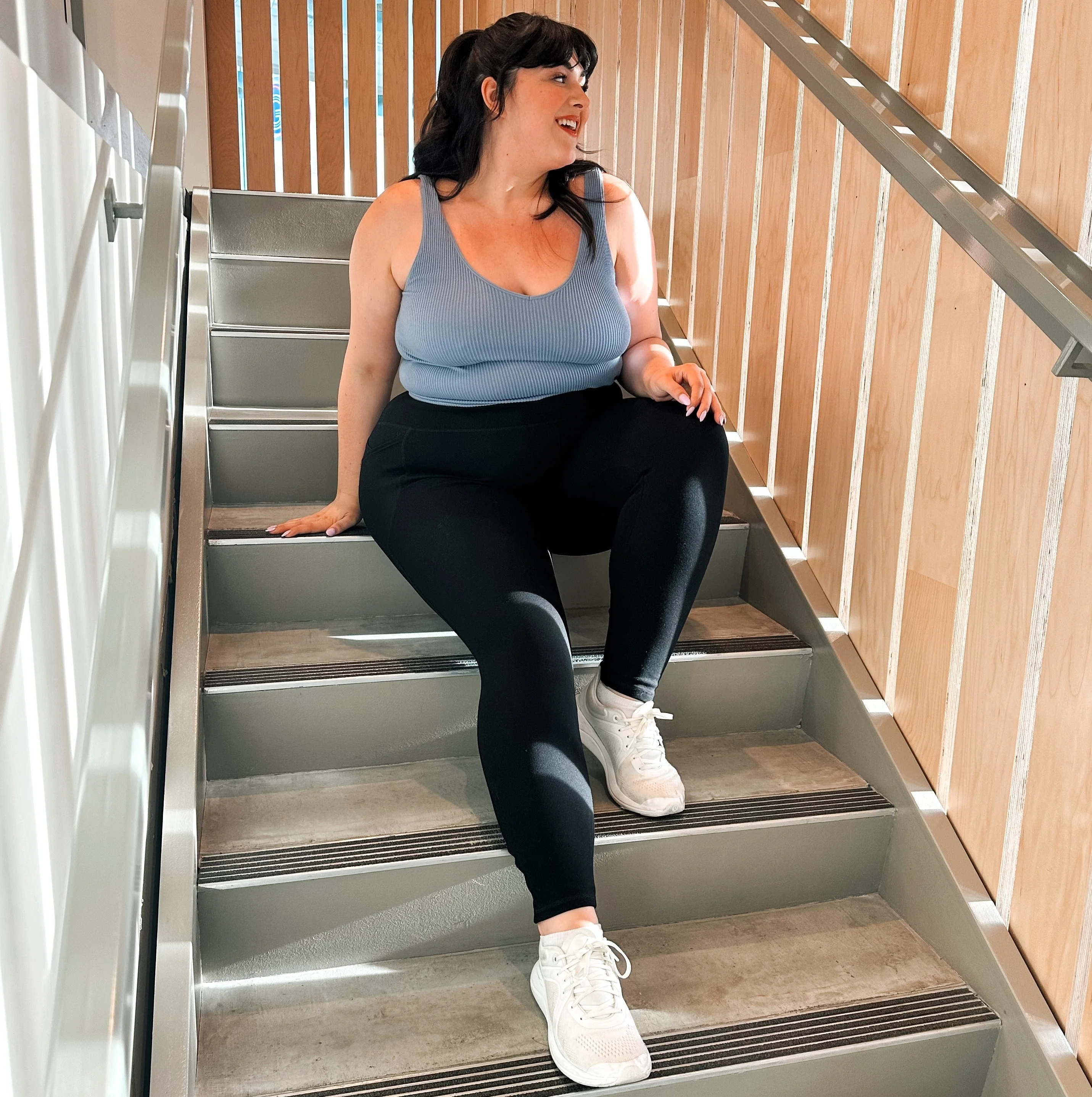 Squat-Proof Leggings - Black - Image 17